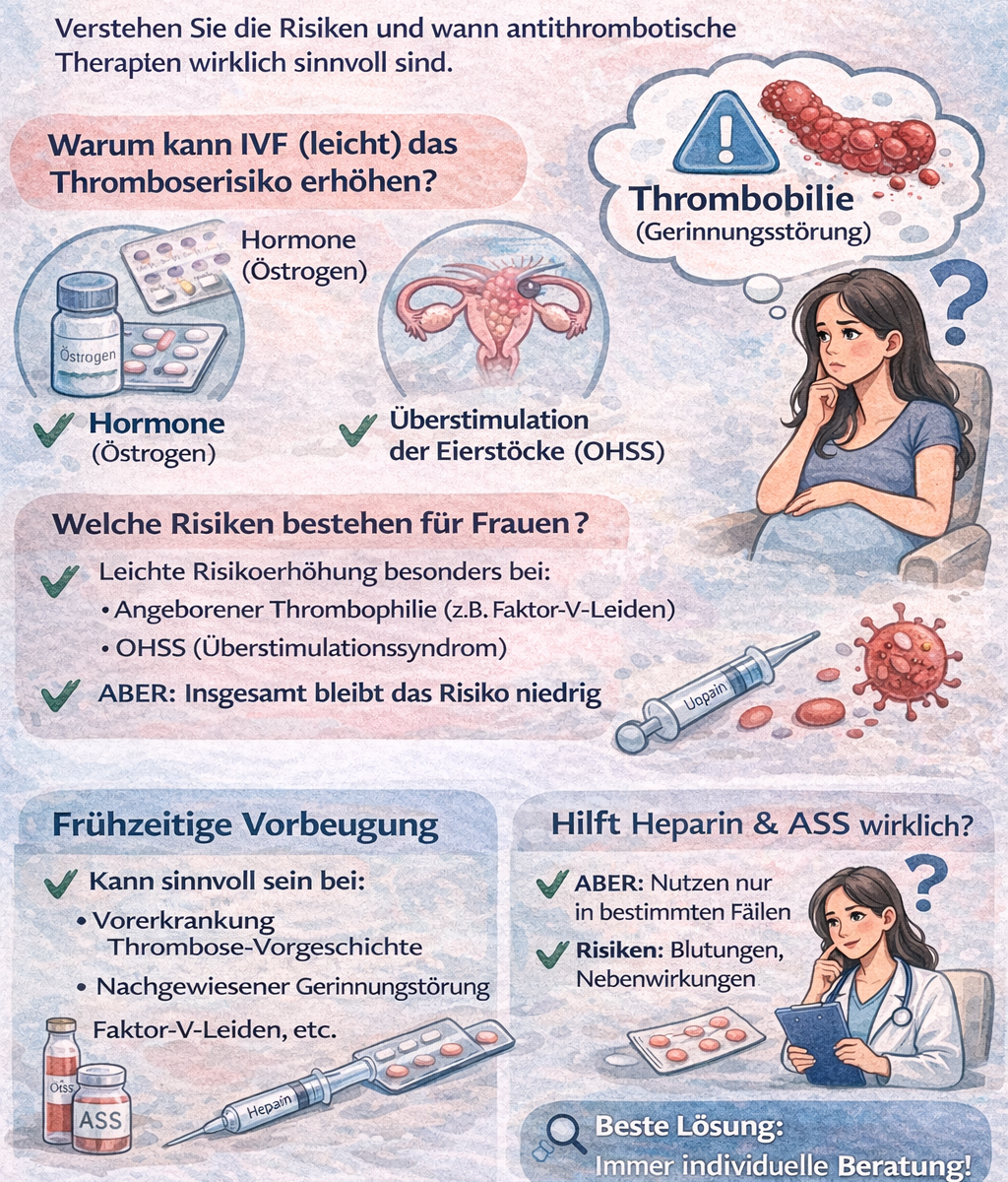Heparin und ASS bei IVF
