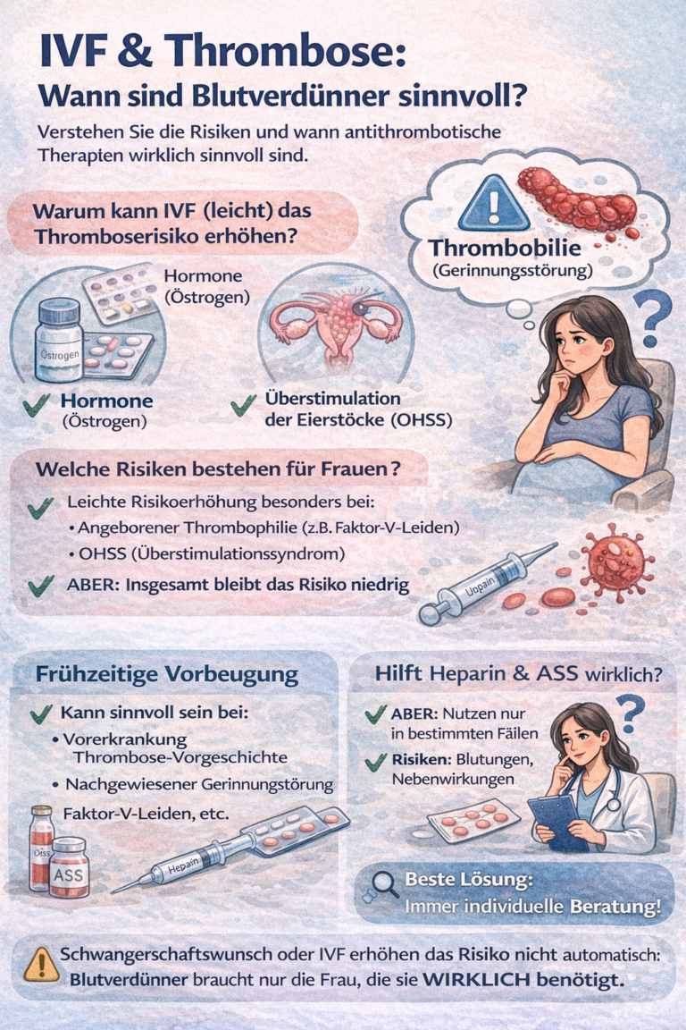 Heparin und ASS bei IVF