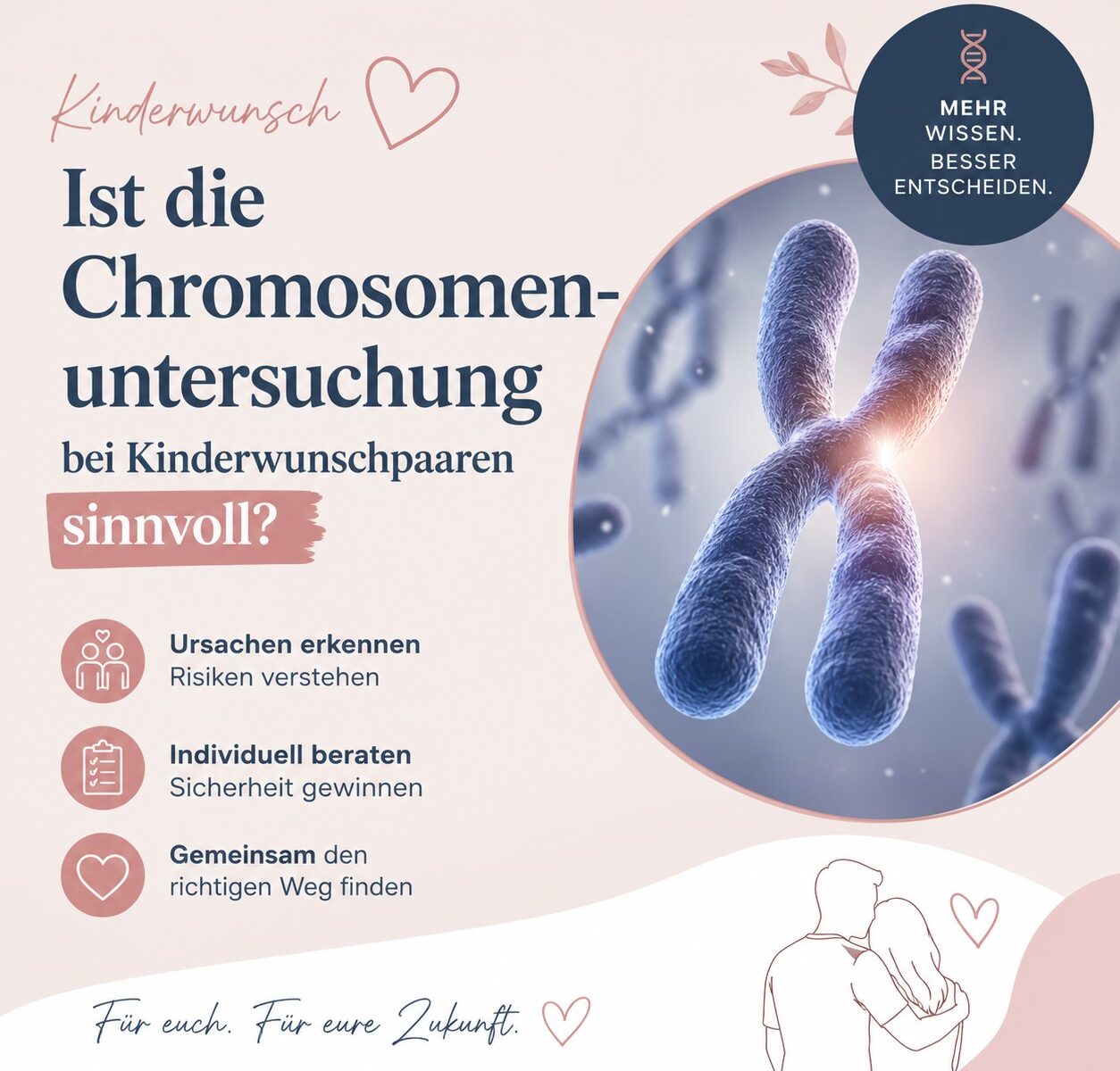 Genetische Untersuchung bei Kinderwunschpaaren